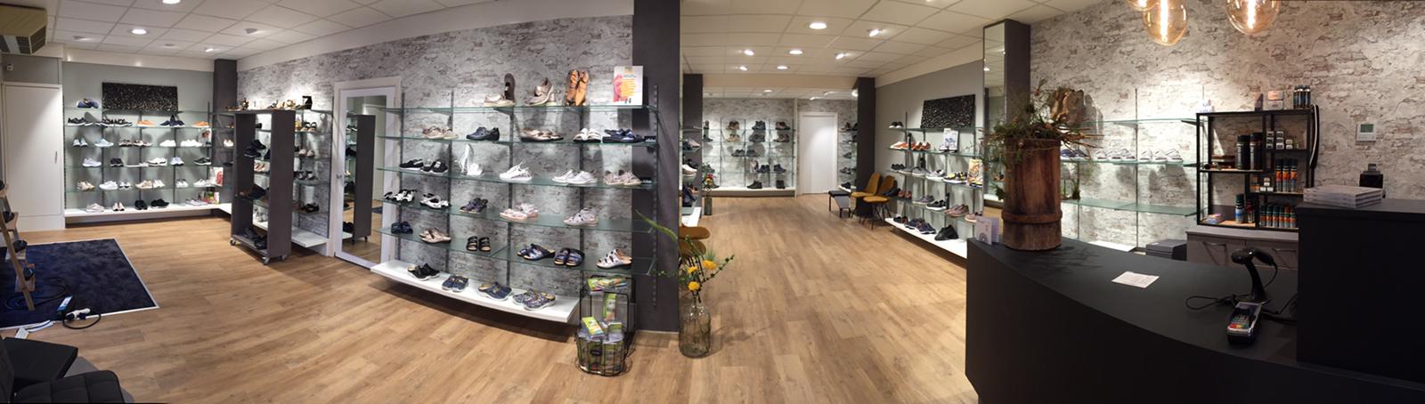 Vernieuwde winkel Sturris Schoenen