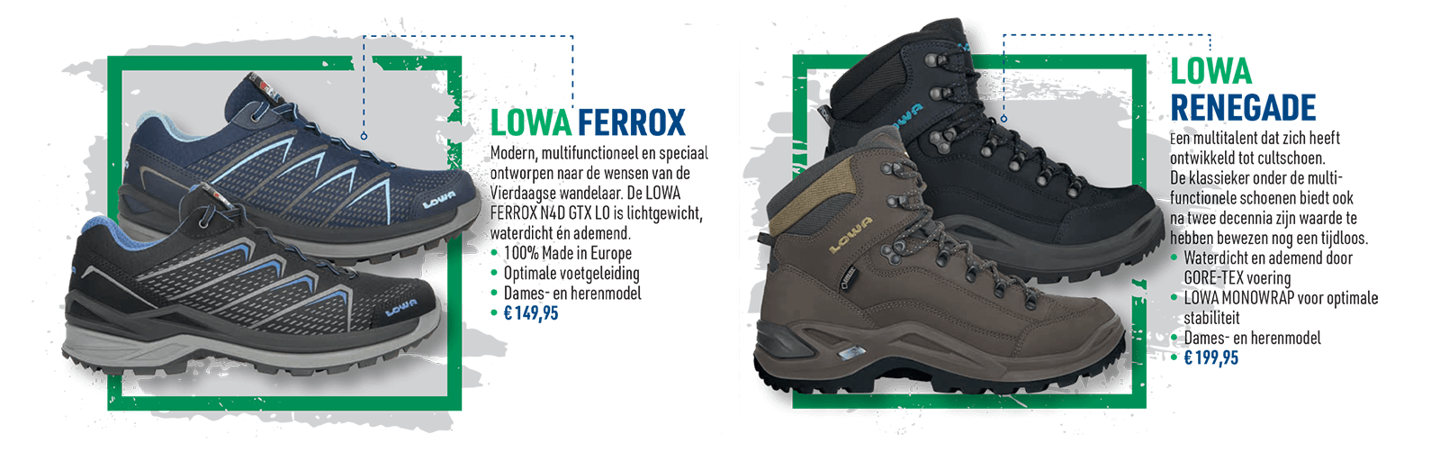 Lowa wandelschoenen bij Sturris Schoenen